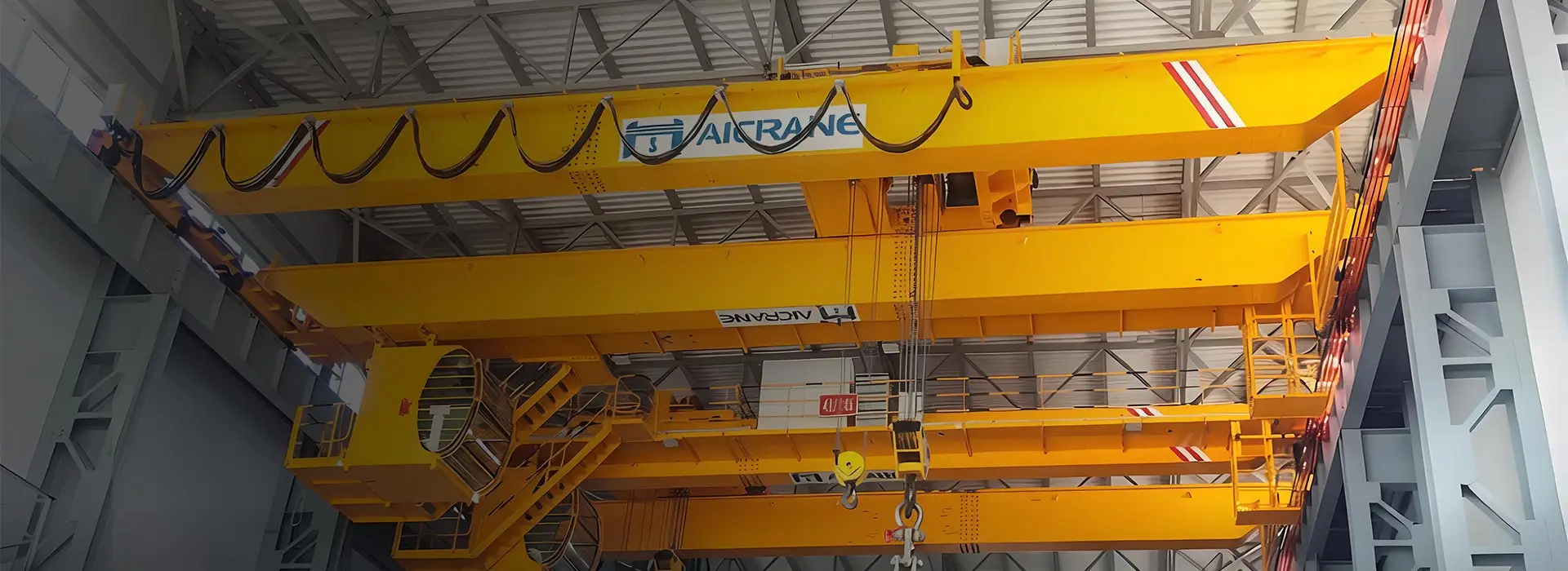 AICRANE overhead crane in the workshop